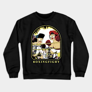 boxing fight Crewneck Sweatshirt